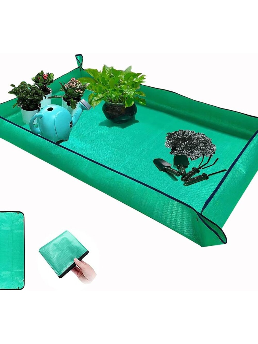 Extra Large Plant Repotting Mat,Thickened Waterproof for Indoor Plant Transplant